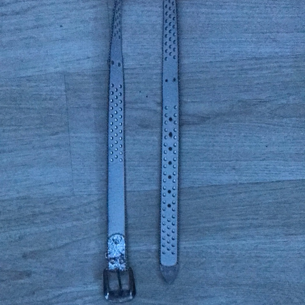 Silver Rhinestone Belt - Picture 2 of 2
